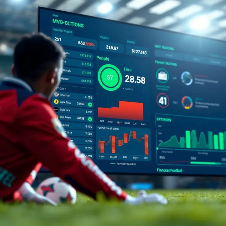 Utilizing Tools and Expert Analysis in Football Forecasting Digital interface displaying football prediction tools and expert insights