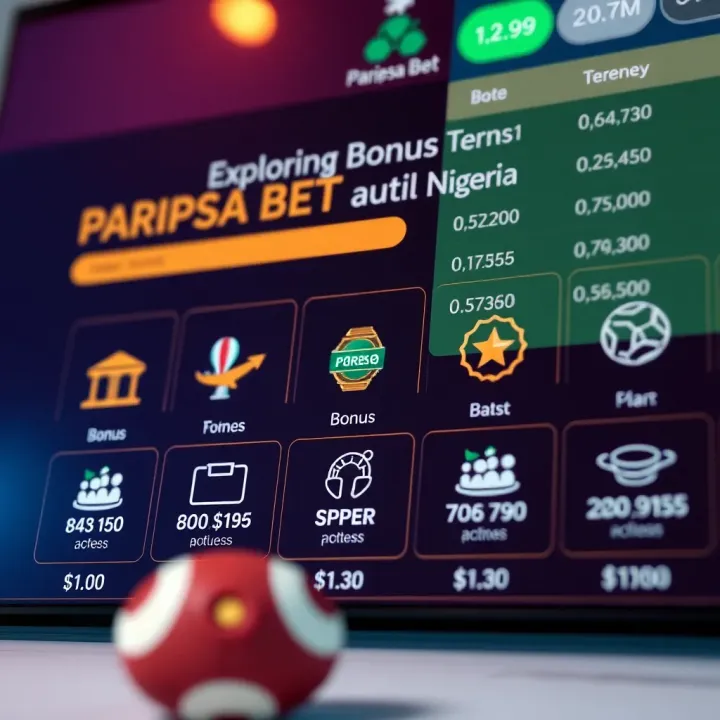 Exploring Bonus Rewards and Betting Enhancements with Paripesa Bet Promo Codes Graphic depicting various betting options and bonus icons representing enhanced betting terms and rewards