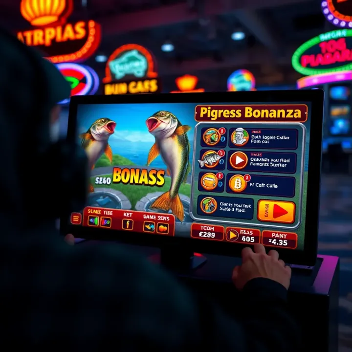 Gameplay and Winning Tips on Paripesa's Big Bass Bonanza Player's interface on Paripesa platform displaying game controls and bonus features