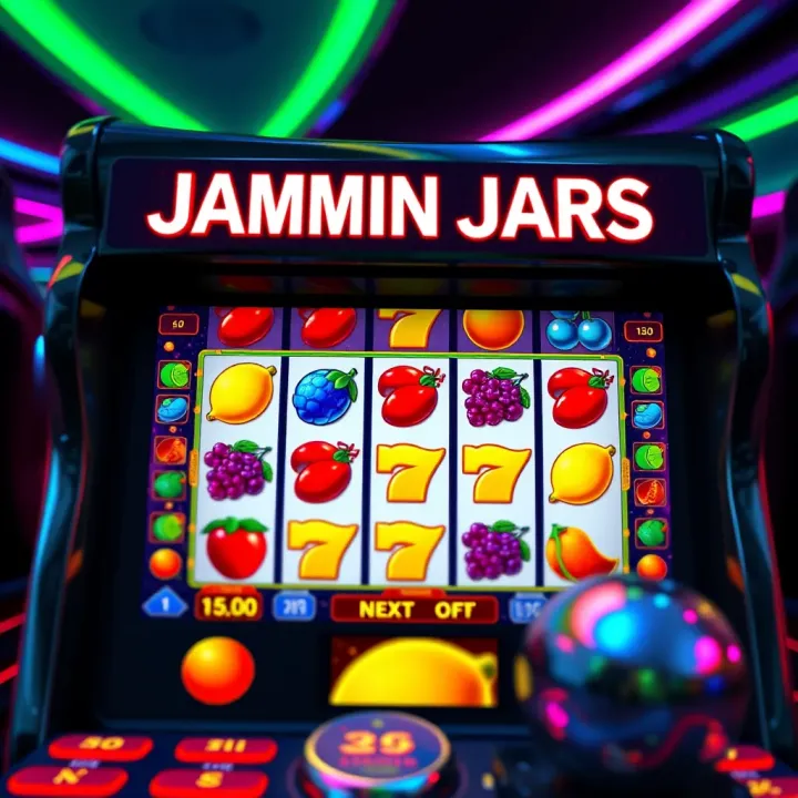 Paripesa Jammin Jars Slot Game Interface Paripesa Jammin Jars slot game interface showcasing colorful fruits and vibrant reels on screen