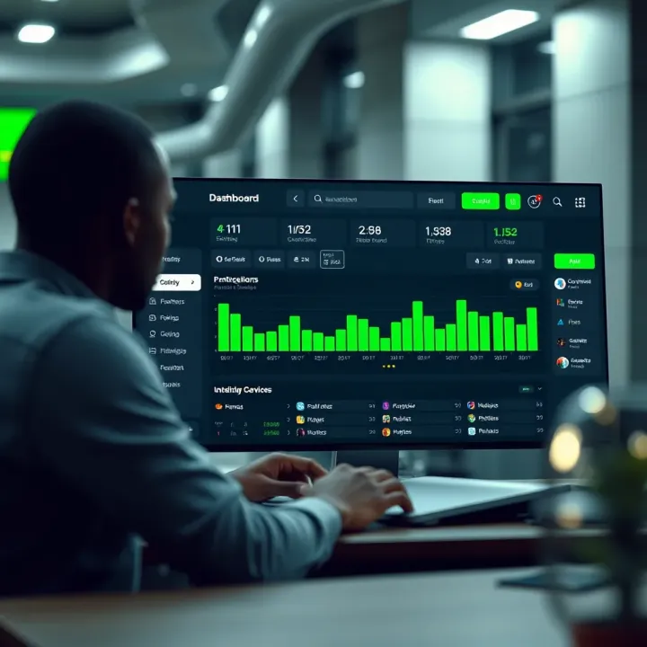 Navigating the Paripesa Betting Dashboard Overview of Paripesa betting dashboard showing navigation and options