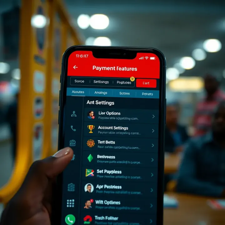 Overview of features available on Paripesa old mobile lite including betting options and account settings