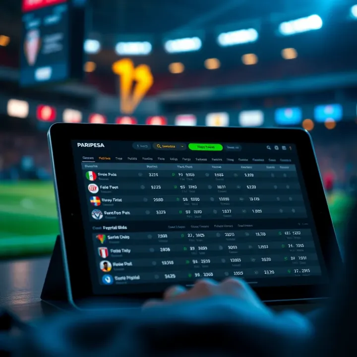 In-depth Serie A Team Analysis for Informed Betting Detailed analysis of Serie A football teams on a digital tablet with betting odds