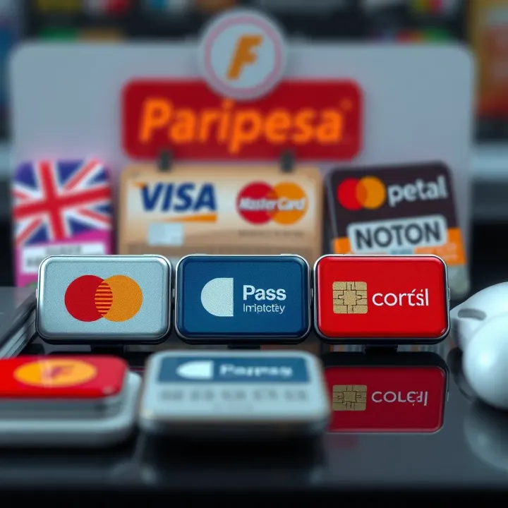 Various payment methods icons representing seamless transactions on Paripesa