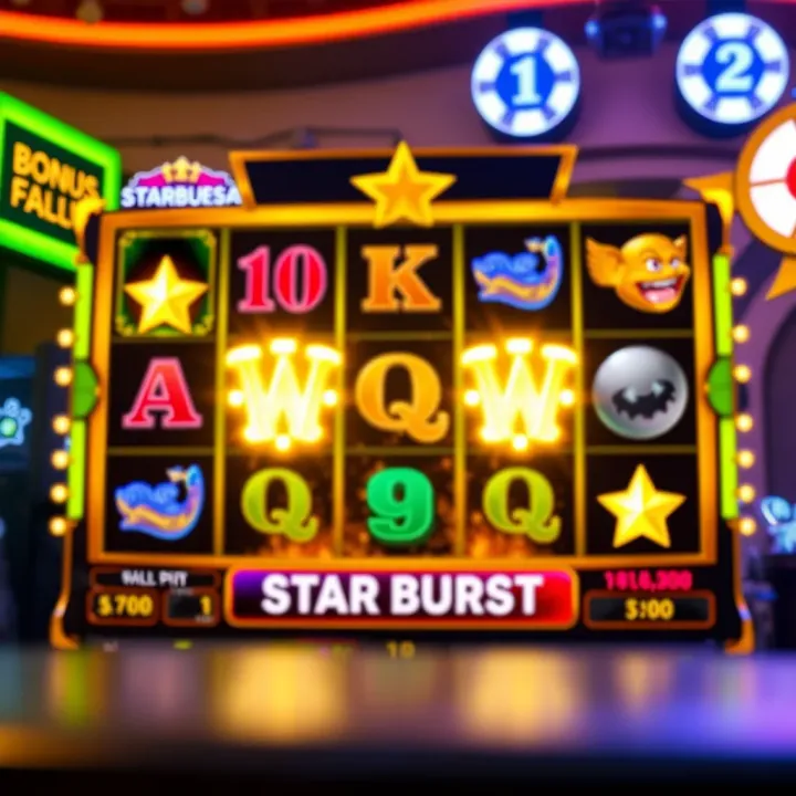 Engaging Bonus Features in Paripesa Starburst Slot Bonus feature activation in Paripesa Starburst with glowing wild symbols and extra rewards