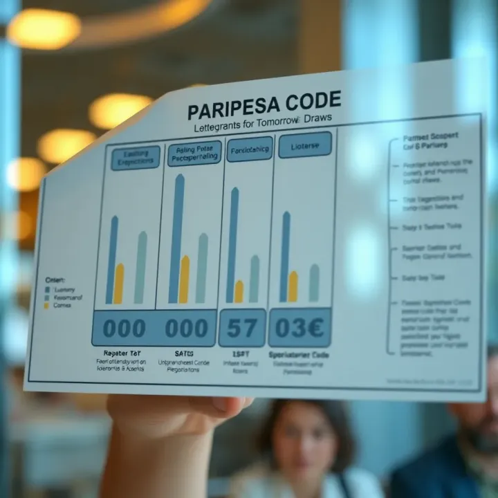 Diagram illustrating the structure and components of the Paripesa code used in lottery predictions