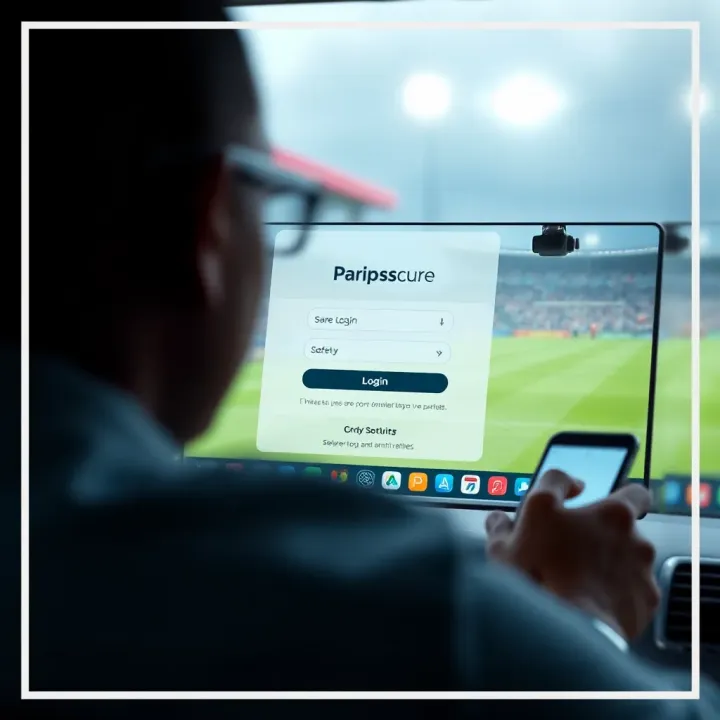Security Features of Paripesa Old Mobile.com for Safe Betting Secure login page of Paripesa Old Mobile.com emphasizing safety features for online betting users in Nigeria