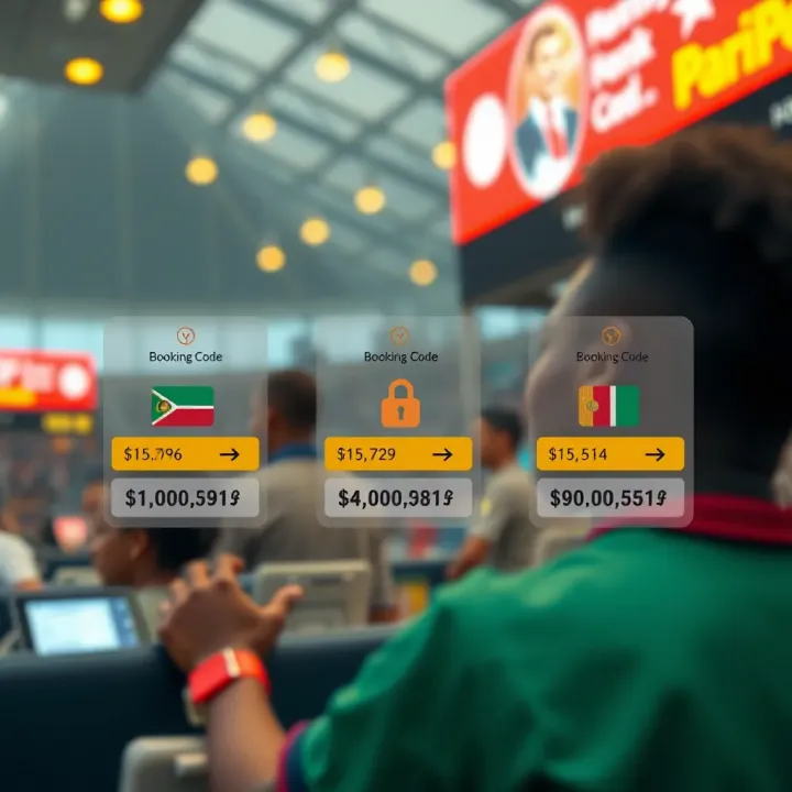 Conceptual diagram showing secure usage of Paripesa booking code in placing bets